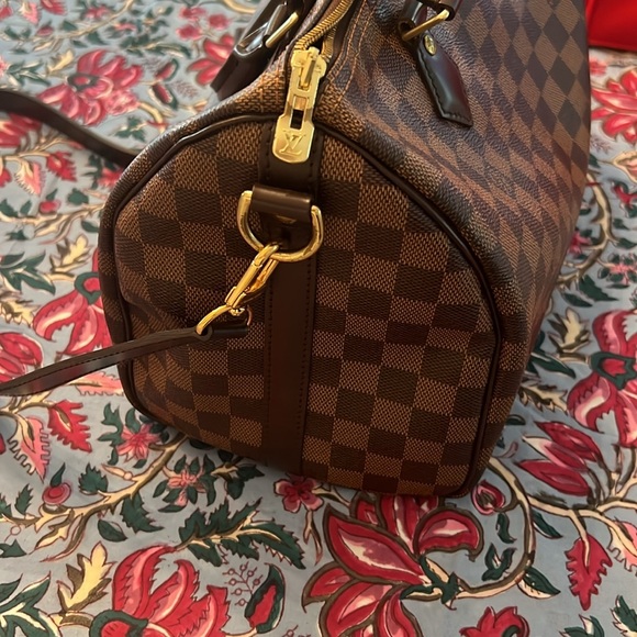 Loui Vuitton 30 Damier Ebene Speedy Bandolier. - Picture 2 of 16